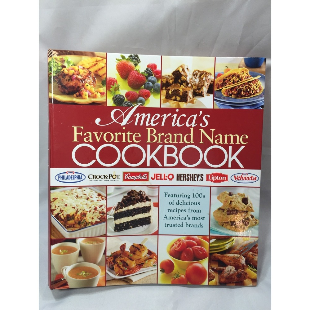 America's Favorite Brand Name Cookbook 2010 5-Ring Binder Tabbed Recipes 216pg
